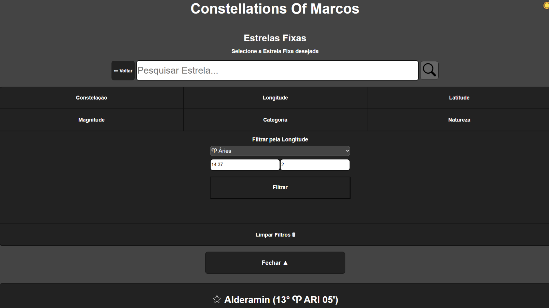 Constellations of Marcos